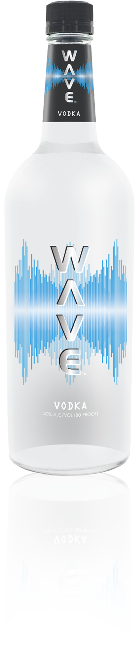Wave Vodka Bottle